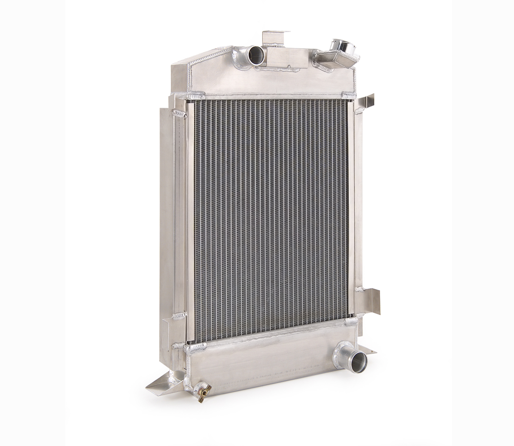 Radiator Direct-Fit Polished Finish for 89-96 Corvette w/Std Trans, Be Cool Radi