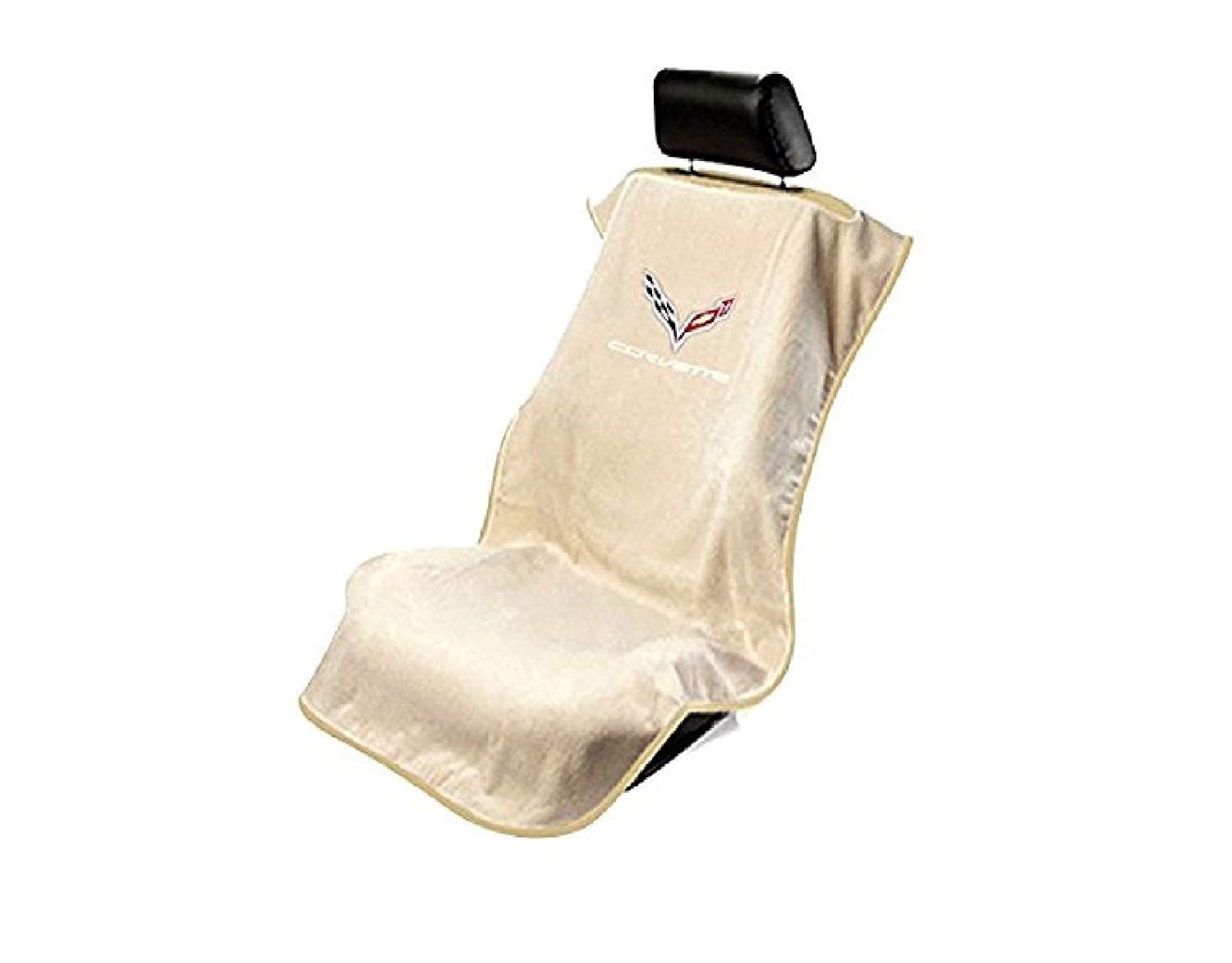 Seat Armour, Corvette C7 Tan Seat Armour Seat Cover, Each, All-Years Corvette C7