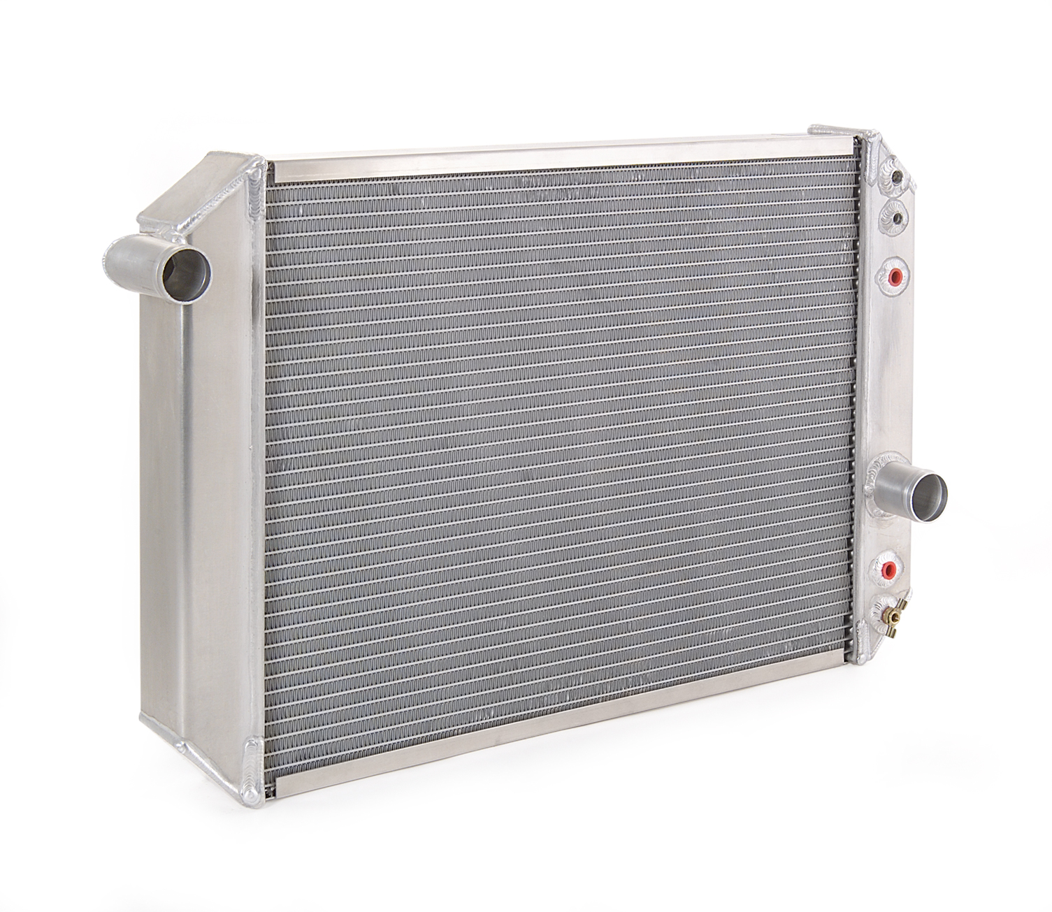 Radiator Direct-Fit Polished Finish for 89-96 Chevrolet Corvette w/Auto Trans, B