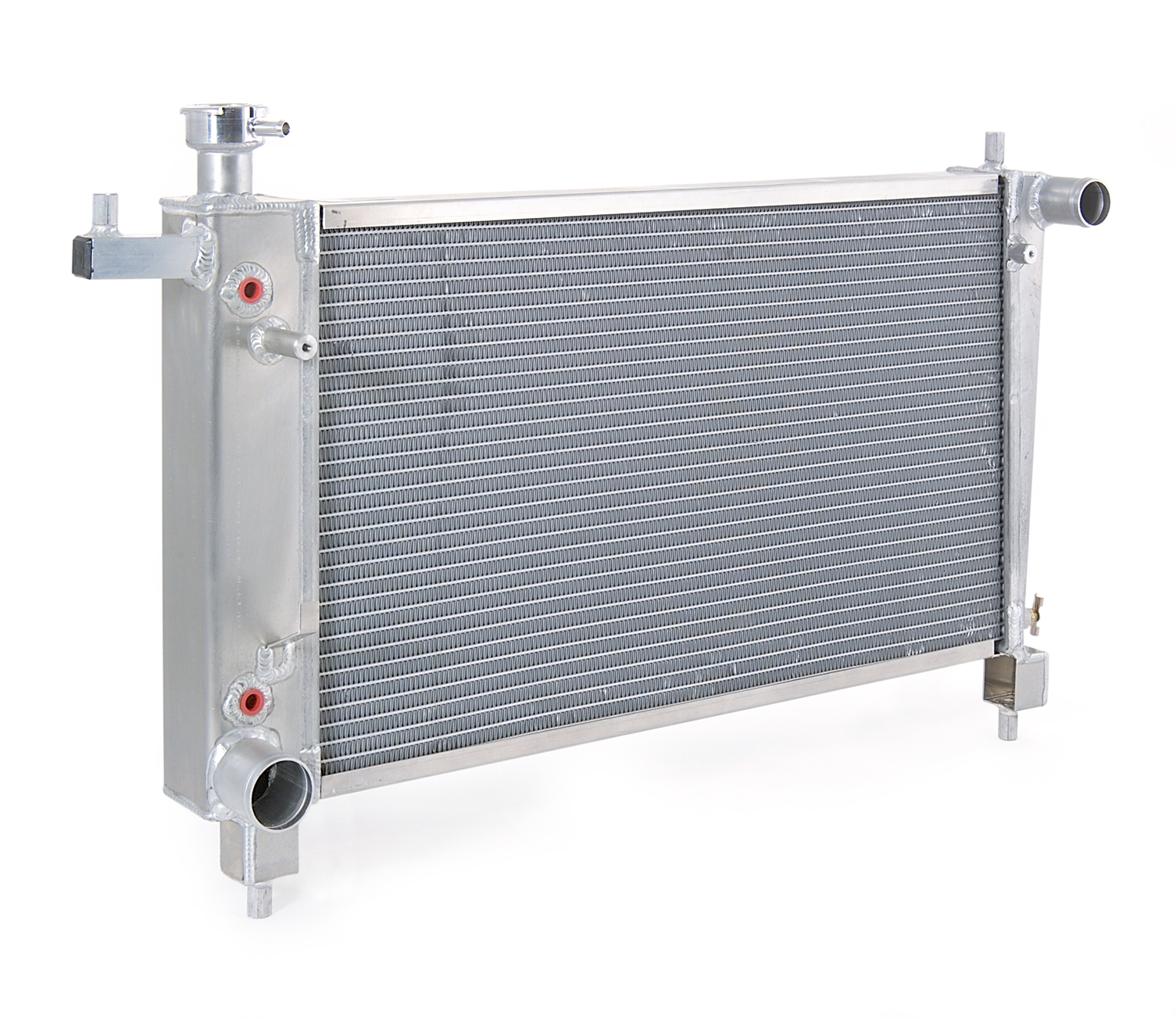 Radiator Direct-Fit Polished Finish for 94-95 Ford Mustang w/Auto Trans, Be Cool