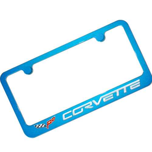 Corvette Color-Matched License Plate Frame C6 2005-2010