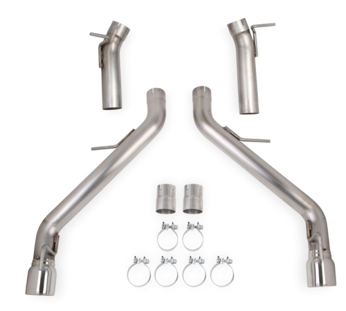 16-22+ Camaro SS/ZL1 Axle-Back Dual Exhaust System ( w/o Mufflers ), Hooker