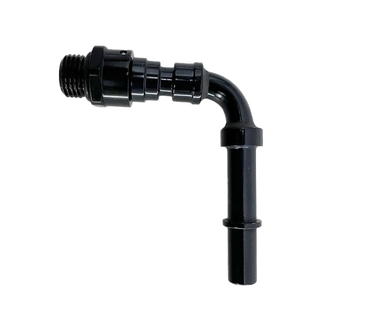 XS Intake Manifold 90 Degree Swivel Fuel Inlet Fitting