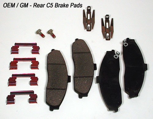 Corvette Brake Pads - AC Delco - Front : 1997-2004 C5 & Z06 Corvette