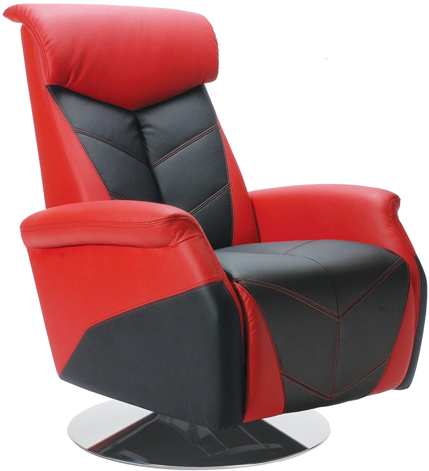Intro-Tech Automotive ,Pitstop Furniture RRC1000R Red RRC Racing Recliner