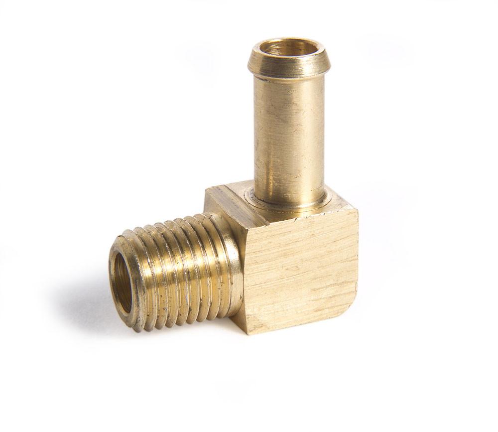 90 Degree Elbow Fitting 1/4 Inch NPT x 3/8 Inch Hose Elbow Brass Fitting, Be Coo