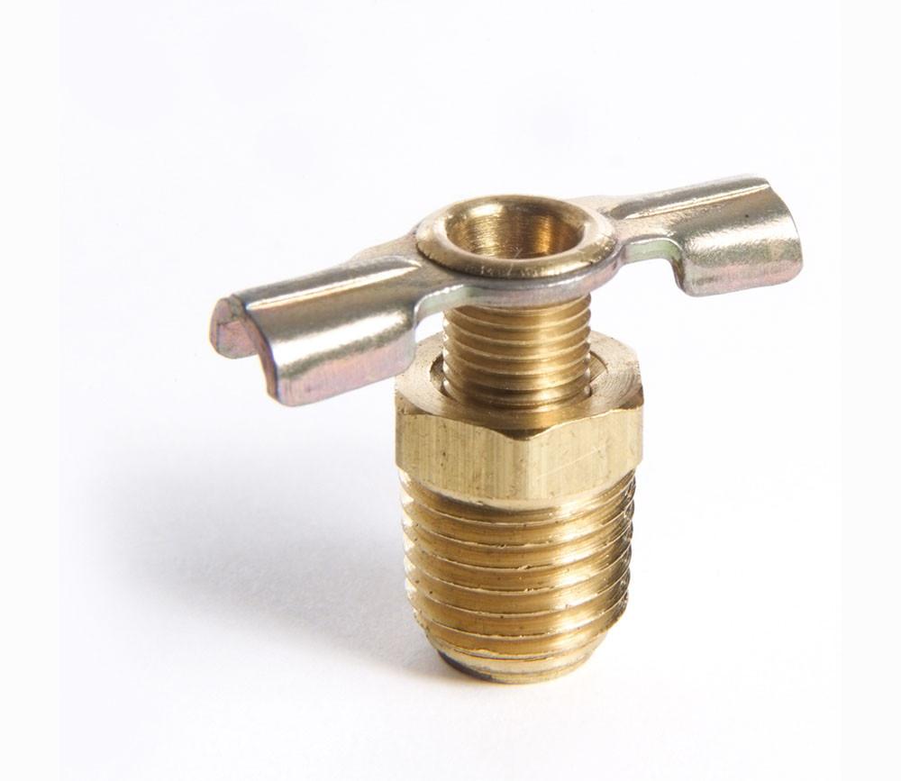 Brass 1/4 Inch NPT Replacement Petcock, Be Cool Radiator