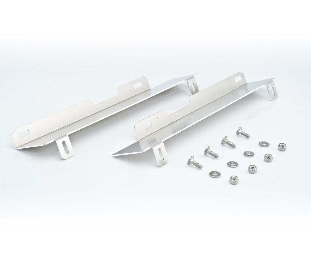 Natural Finish Accessory Shroud Bracket to Mount OEM Mopar Shroud, Be Cool Radia