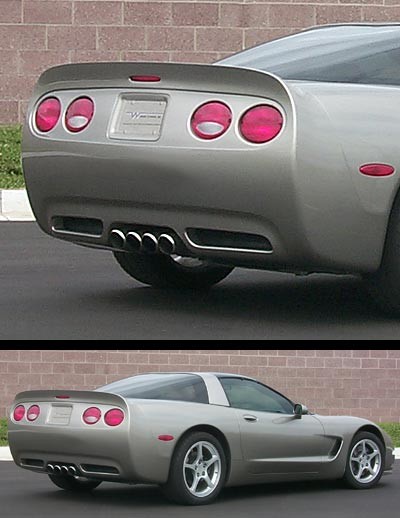 C5/Z06 Tiger Shark Rear Fascia, C5 Corvette all models