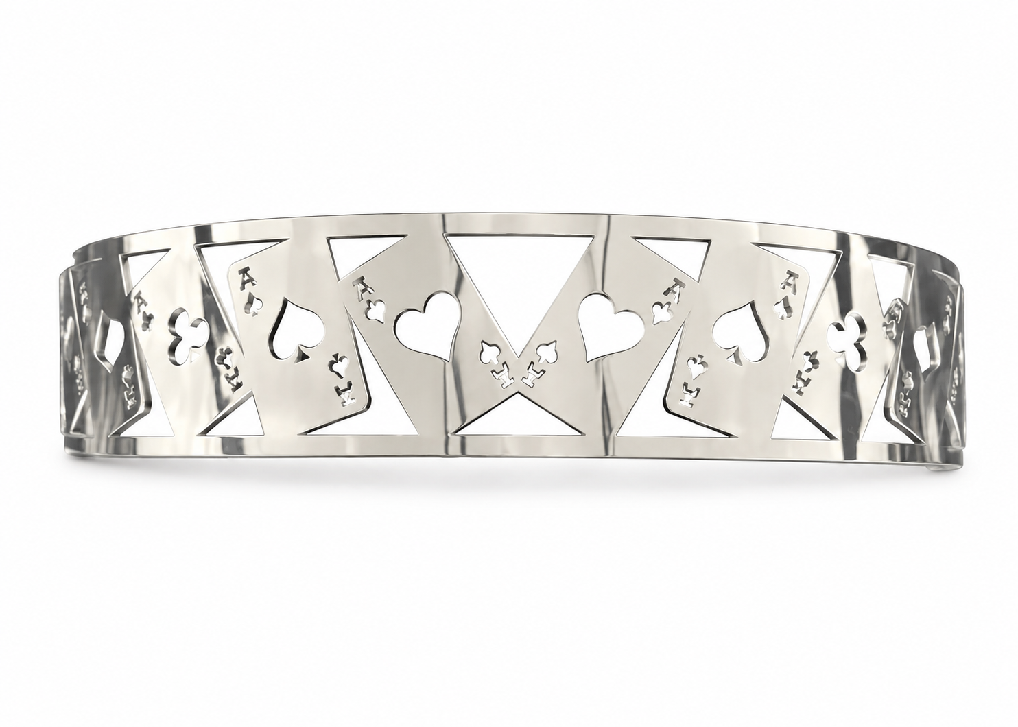 Granatelli Beauty Bandz 14" x 3" Air Cleaner Grill- Aces Wild - 750002