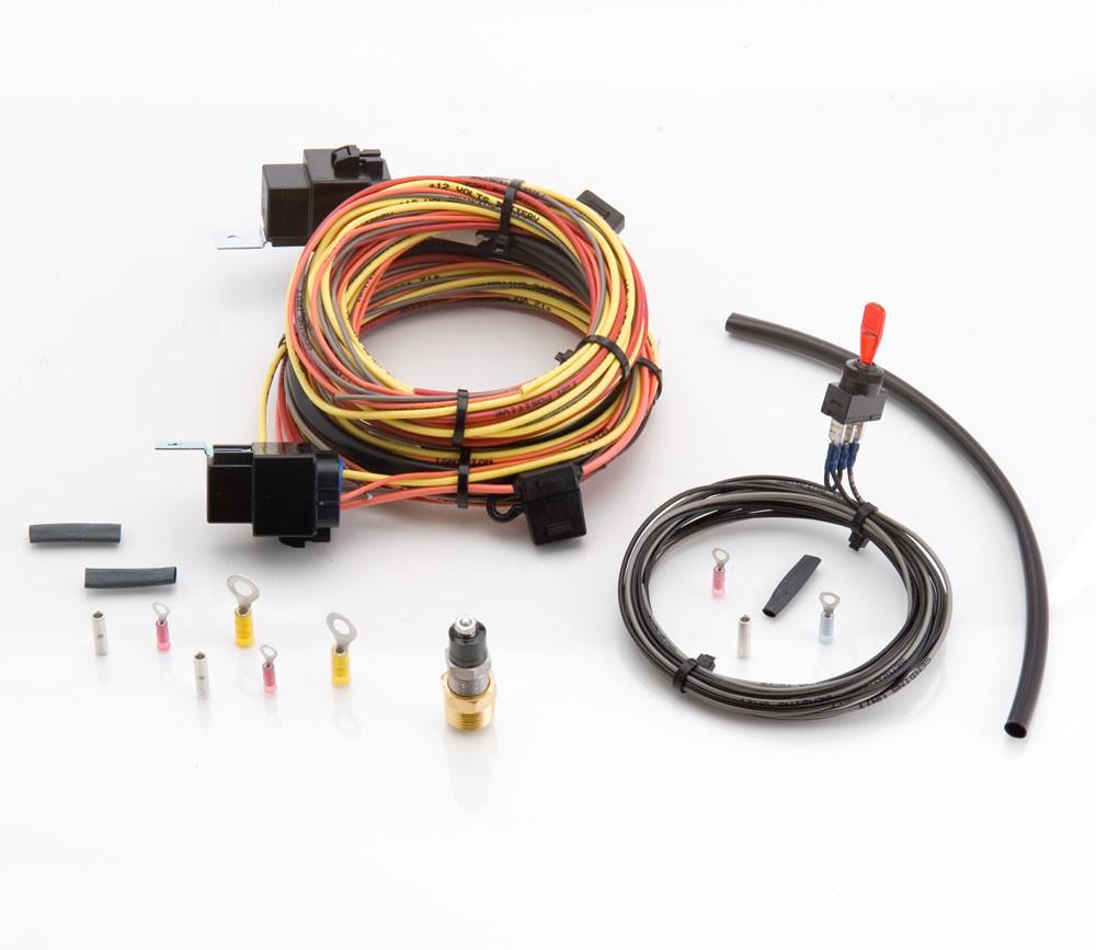 Single Electric Fan Wiring Kit w/Toggle Switch and 40 Amp Relay, Be Cool Radiato