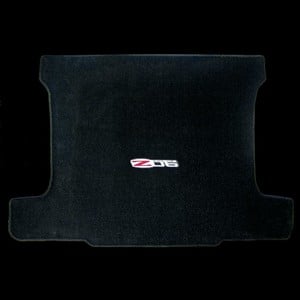 C6/Z06 Corvette Cargo Mat  w/ Emblem : Z06 2005-2013 Coupe