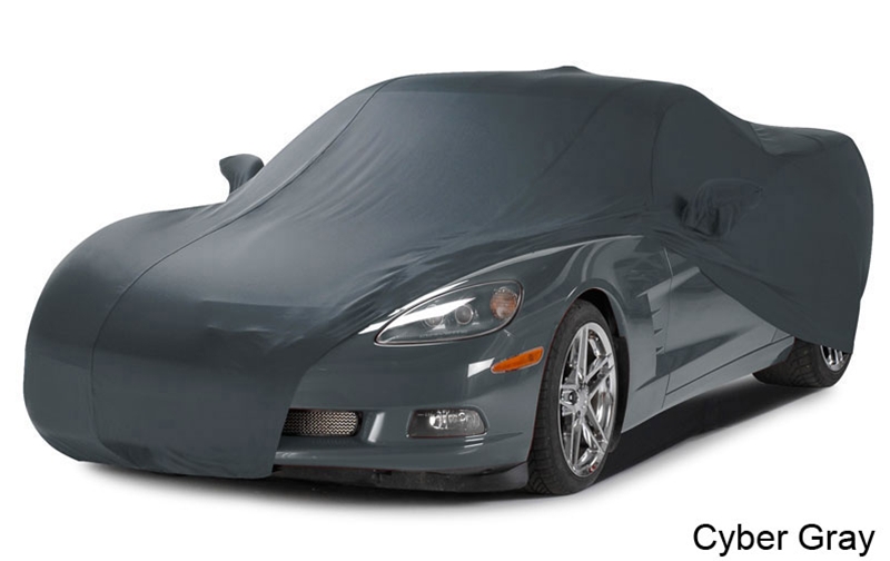 Corvette Color Match Car Cover C6,Z06,ZR1 and Grand Sport, Cyber Gray