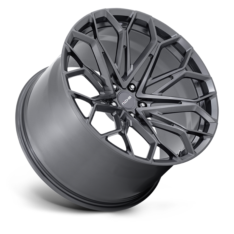 C8 Corvette Widebody Niche Manta 20x10 21x13 Wheels with Center Caps