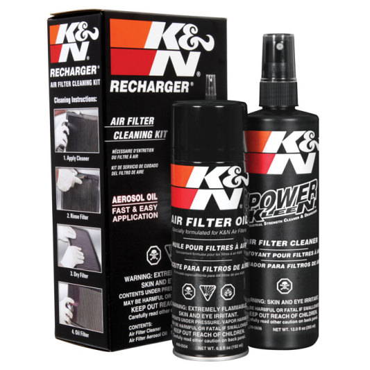 Camaro Air Filter Cleaning-Recharge Kit K&N - Red