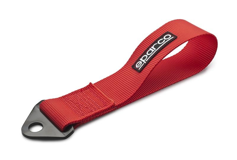 C5 / C6 / C7 Corvette, Camaro SPARCO Red Tow Strap for Track Day Events, 01637RS