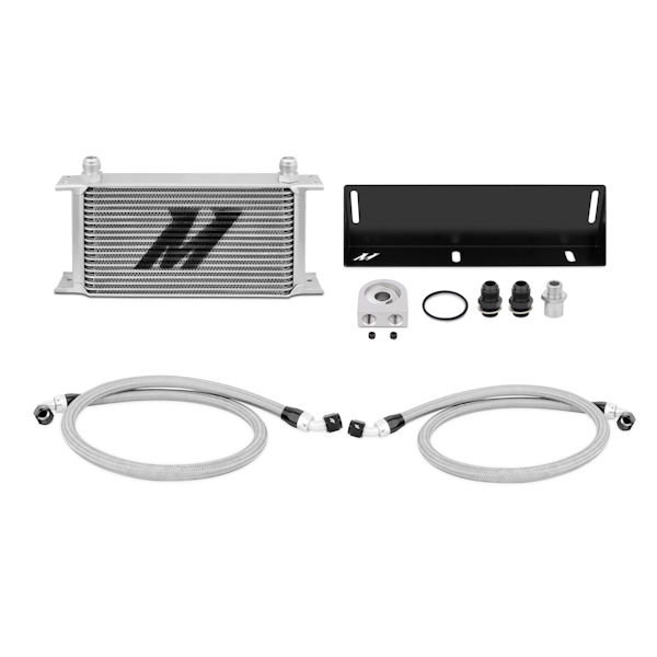 Mishimoto Mustang 5.0L Oil Cooler Kit, Silver