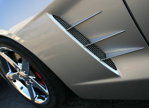 2005 and Up, C6 Corvette Billet Fender Spears