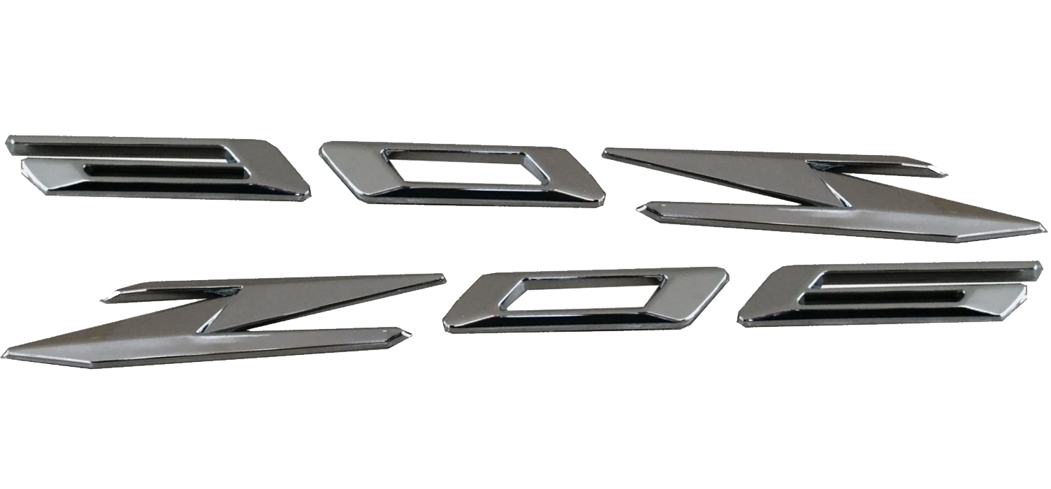 23-26+ C8 Corvette Z06 Emblems (Polished)(Includes 2) - General Motors
