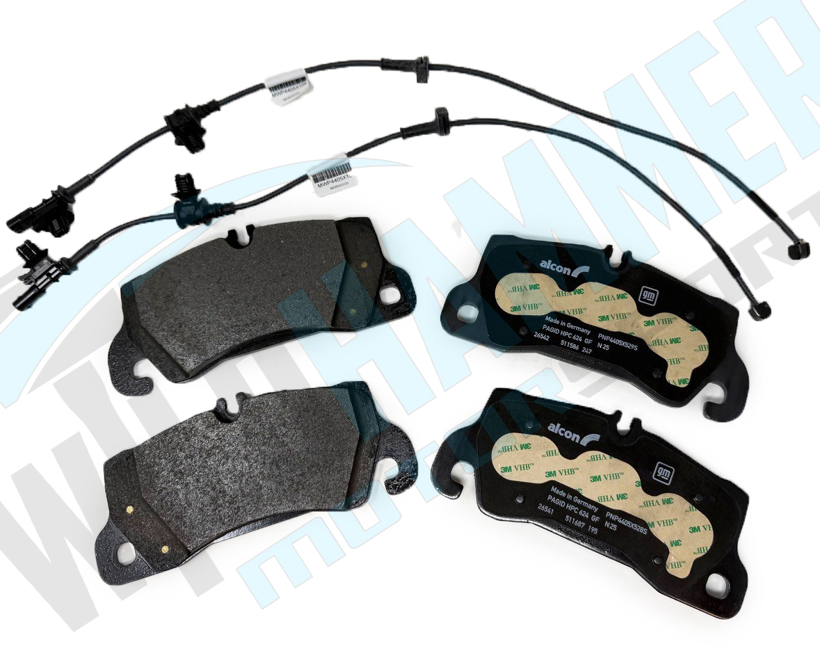 25-26+ C8 Corvette ZR1 OEM Rear Brake Pad Set (Carbon Ceramic Brakes)(ZTK Packag
