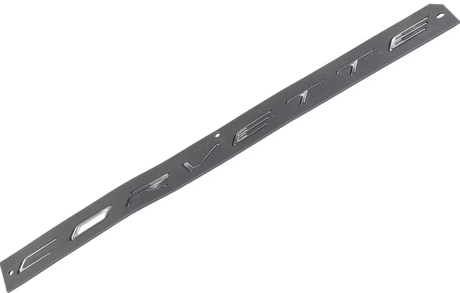 23-27+ C8 Corvette Z06/E-Ray/Grand Sport/ZR1 Rear Script Emblem (Polished) - Gen
