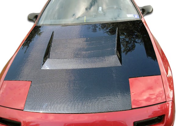 1986-1991 Mazda RX-7 Carbon Creations D-1 Hood - 1 Piece 1986-1991 Mazda RX-7 Carbon Creations D-1 Hood - 1 Piece