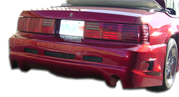 1979-1993 Ford Mustang Duraflex GTX Rear Bumper Cover - 1 Piece