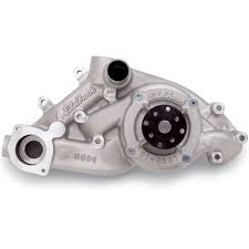 Edelbrock Water Pump, High Performance, Chevrolet, 1997-07 Gen III/IV LS V8, Standard Length, Reverse Rotation, Satin Finish, Pa