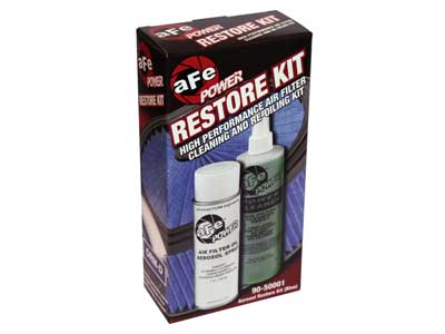 aFe Power Magnum FLOW Air Filter Chemicals; Restore Kit, Aerosol Single Blue