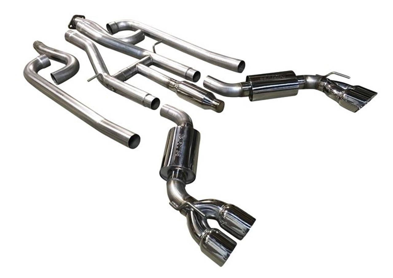 16-22+ Camaro SS/ZL1 MRT V2 Quad Tip Cat-Back Exhaust, MRT