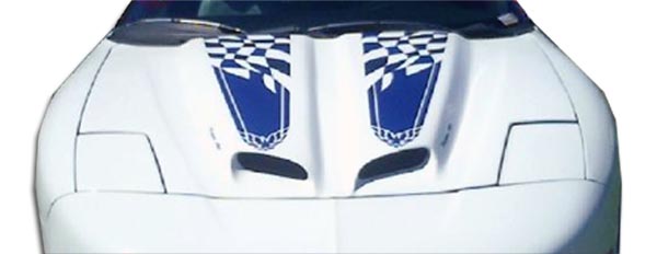 1993-1997 Pontiac Firebird Duraflex WS-6 Hood - 1 Piece