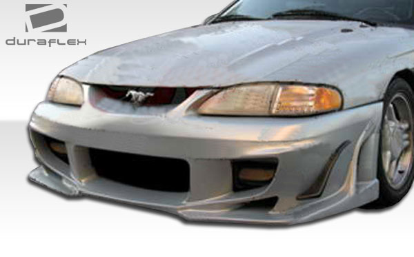 1994-1998 Ford Mustang Duraflex Bomber Body Kit - 4 Piece - Includes Bomber Fron