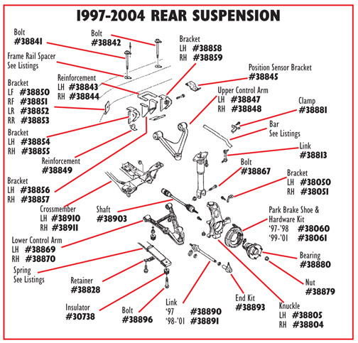 Rear Spring. W/Soft Ride Suspension - Manual, 1997-2004 C5 Corve