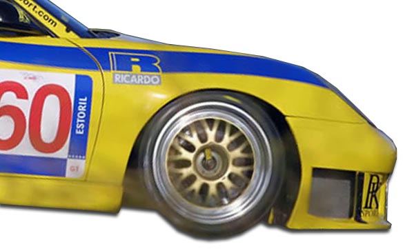 1999-2001 Porsche 911 Carrera 996 C2 C4 Duraflex GT3-R Look Wide Body Front Fend