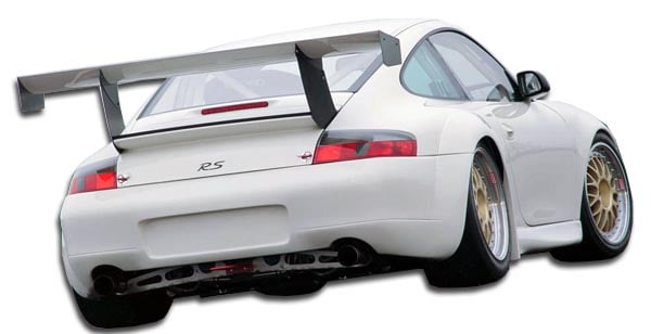 1999-2001 Porsche 911 Carrera 996 C2 C4 Duraflex GT3-R Look Wide Body Rear Bumpe