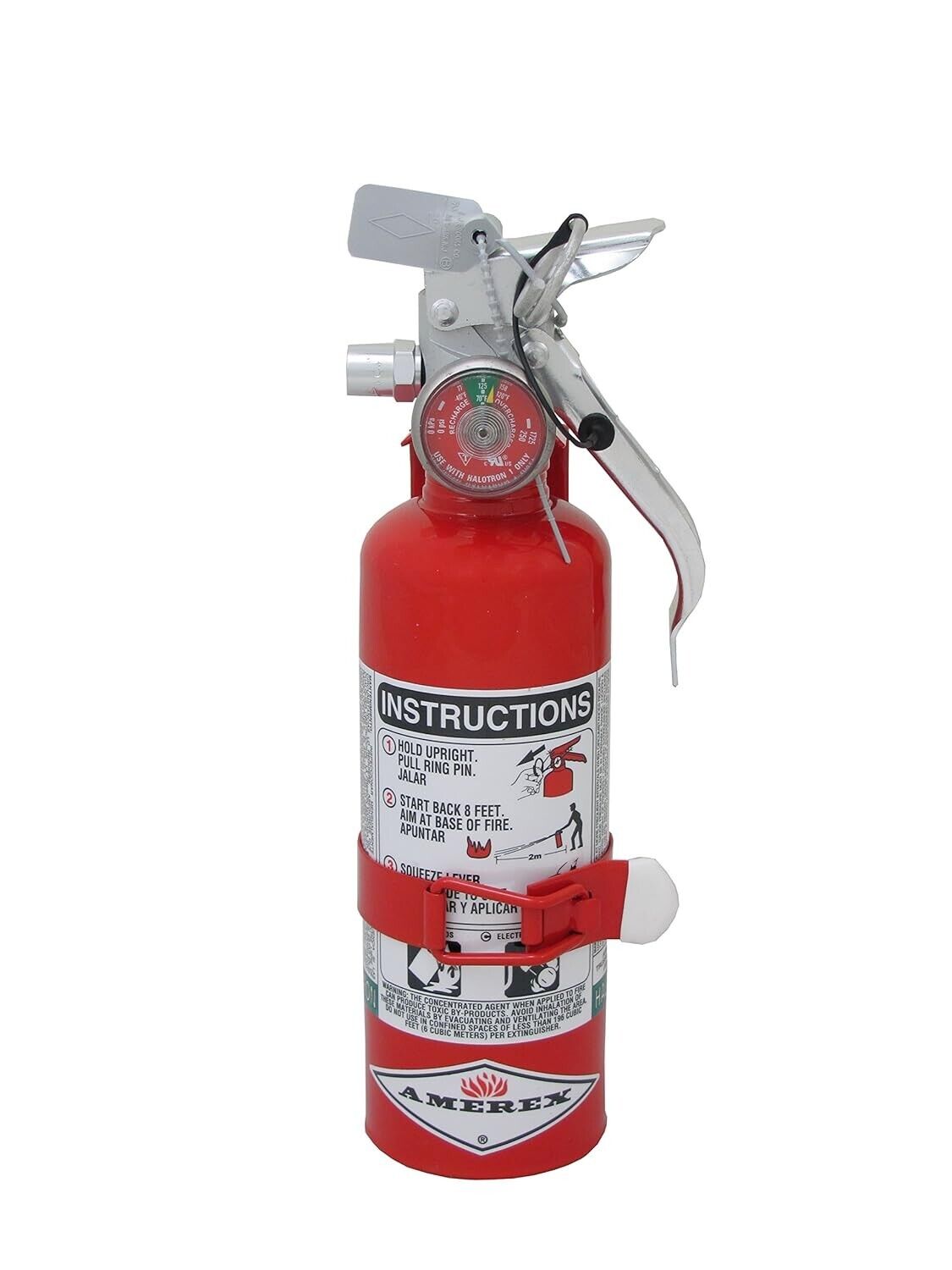 Halotron 1-Stored Pressure 1.4LBS Fire Extinguisher Corvette, and others