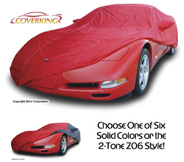 Car Cover. Stormshield Red/Black, C5 Corvette