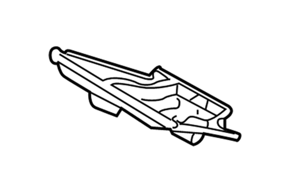 C5 1997-2004 Chevrolet Corvette Heater Cover. - 52469864 - General Motors