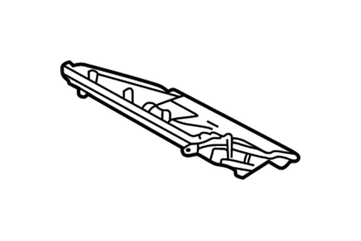 C5 1999-2004 Chevrolet Corvette Heater Outlet Case. - 52470736 - General Motors