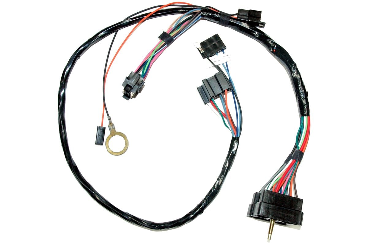 Second Generation 1970 Chevrolet Camaro Dash Instrument Cluster Harness - W/Warn