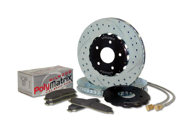 1997-2004 Superlite Rotor Kit - Front Drilled, C5 Corvette