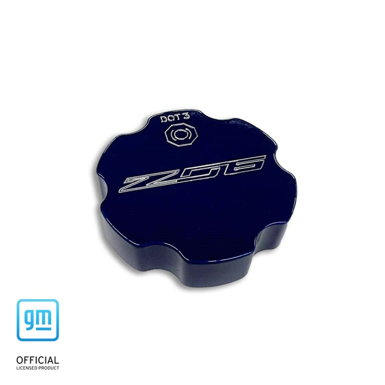 Corvette Brake Fluid Cap - Billet Aluminum - Custom Painted : C7 Stingray, Z06