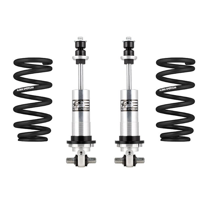 1963-1982 Corvette C2 C3 Front Aldan SBC Single Adjustable Coilover Kit