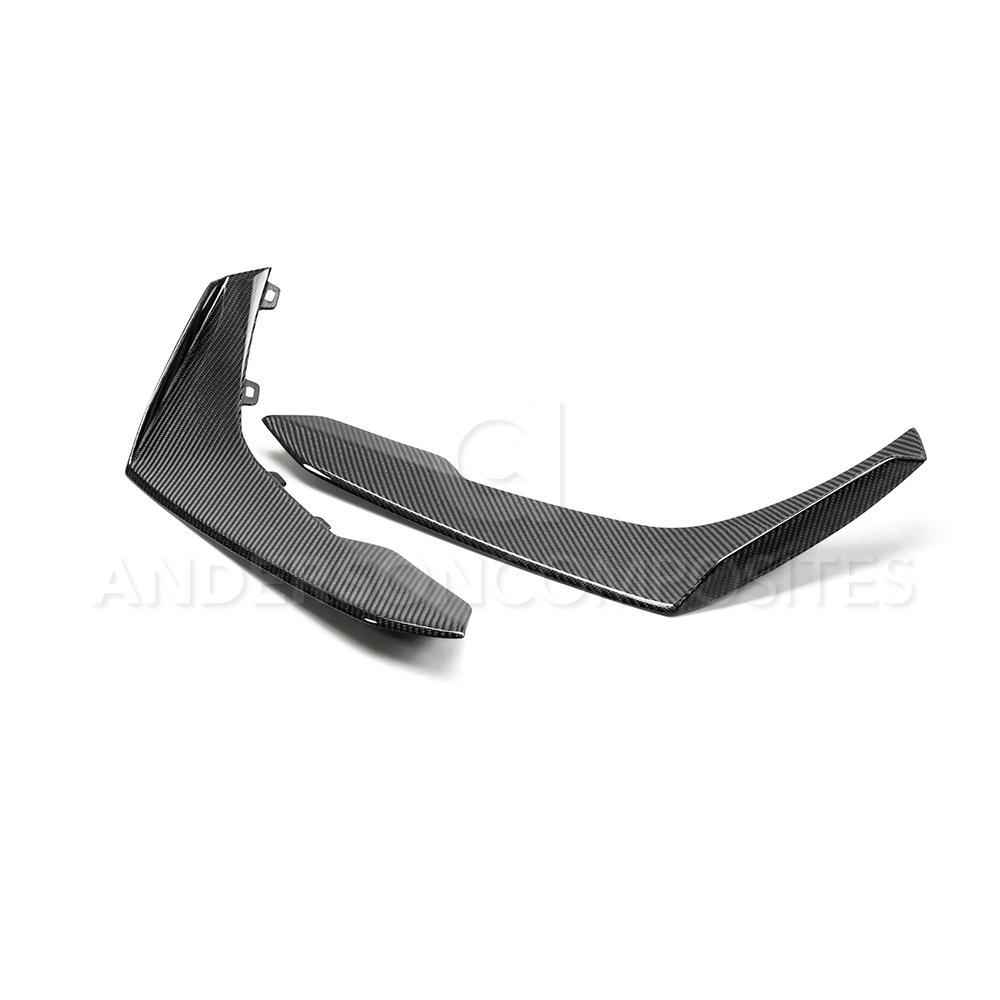 2016-2023 CHEVROLET CAMARO ZL1 1LE TYPE-LE Type-LE carbon fiber front bumper canards