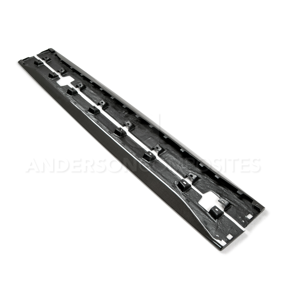 2015-2019 FORD MUSTANG TYPE-OE Type-OE carbon fiber side rocker panel splitter for 2015-2019 Ford Mustang