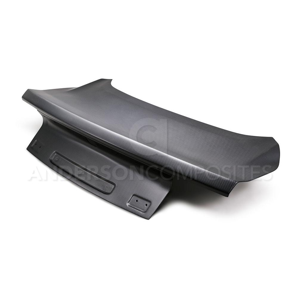 2015-2019 FORD MUSTANG TYPE-OE Type-OE DRY CARBON decklid for 2015-2019 Ford Mustang ..ALL DRY CARBON PRODUCTS ARE MATTE FINISH.