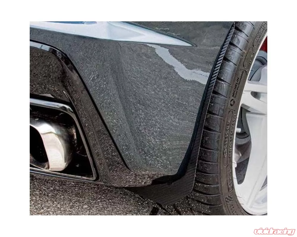American Car Craft 2Pc Polished Rear Mud Guards Chevrolet C8 Corvette Stingray 2020-2024