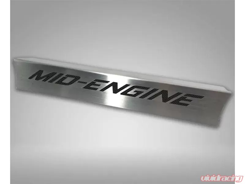 American Car Craft Accent Mid-Engine Style Black Carbon Fiber Lower Rear Window Chevrolet Corvette Coupe C8 2020-2024