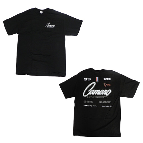 N/A Camaro All Over Black Tee Medium -ACCA-011