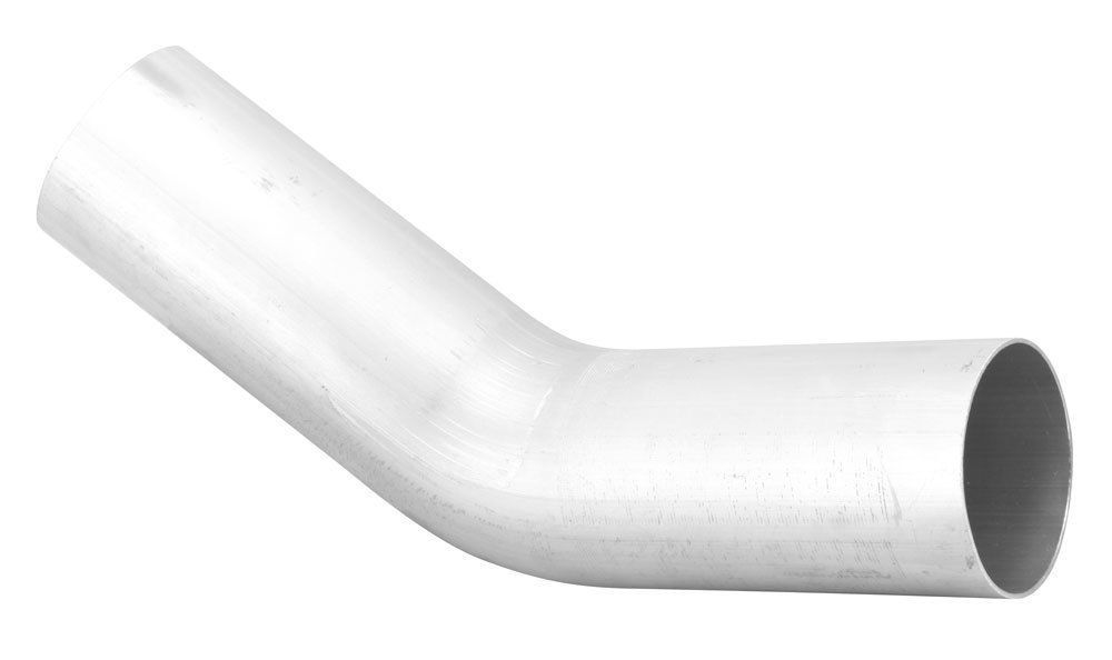 AEM Aluminum Tubing Bend, 45 Degree, Mandrel, 3.25" Diameter, 12" Length, Al
